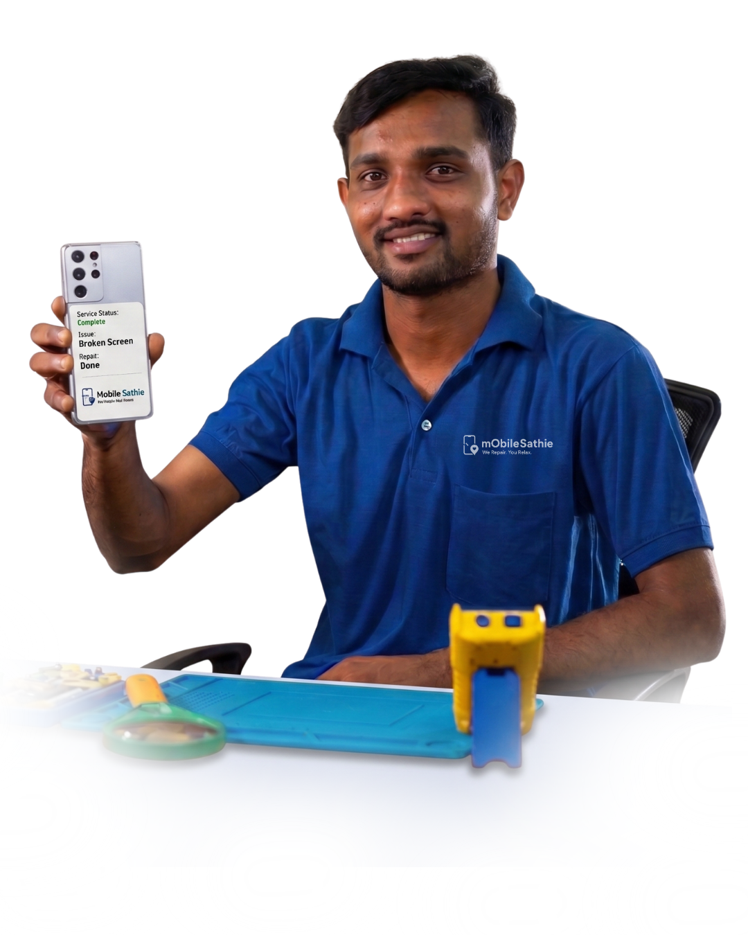 Doorstep mobile repair service with smartphone repair in Mumbai